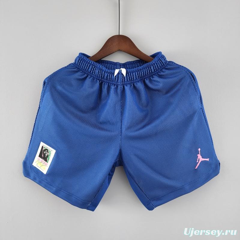 2022 NBA Jordan Shorts Blue