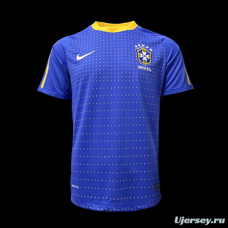 Retro 2010 Brazil Away Soccer Jersey