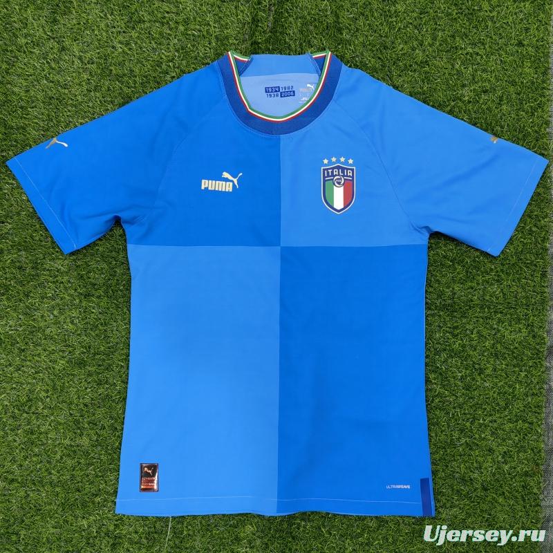 Player Version Italy Home Jersey