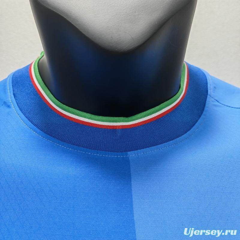 Player Version Italy Home Jersey