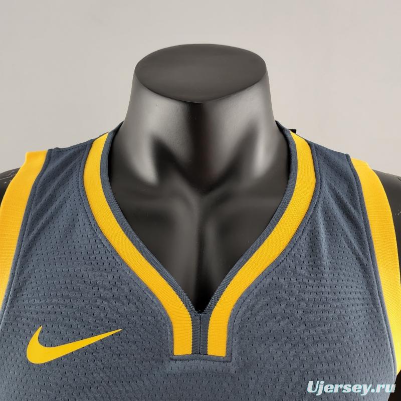 2018 WIGGINS #22 Golden State Warriors Grey NBA Jersey
