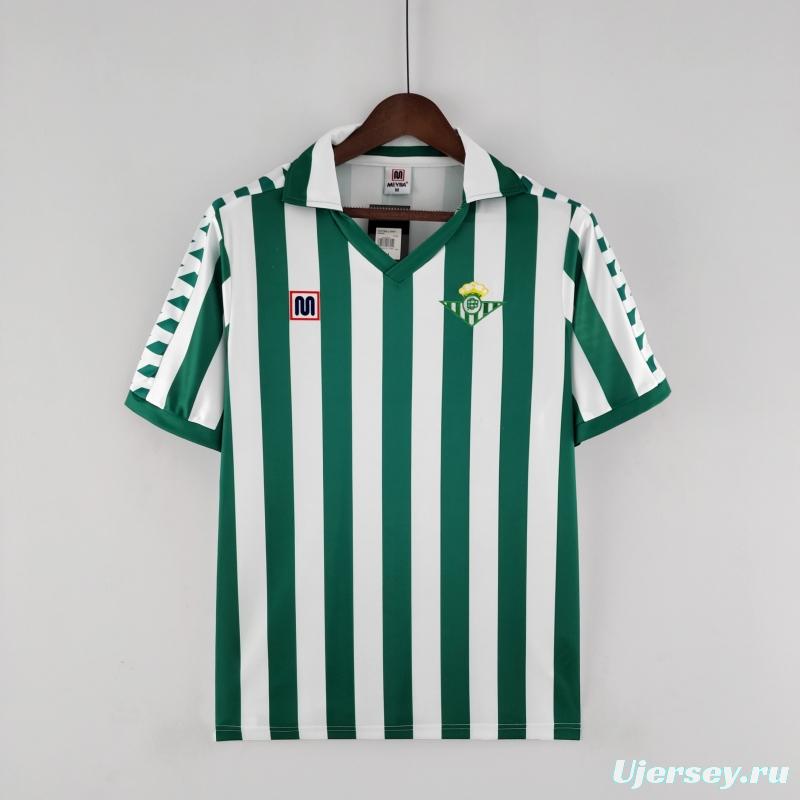 Retro Real Betis 82/85 Home Soccer Jersey