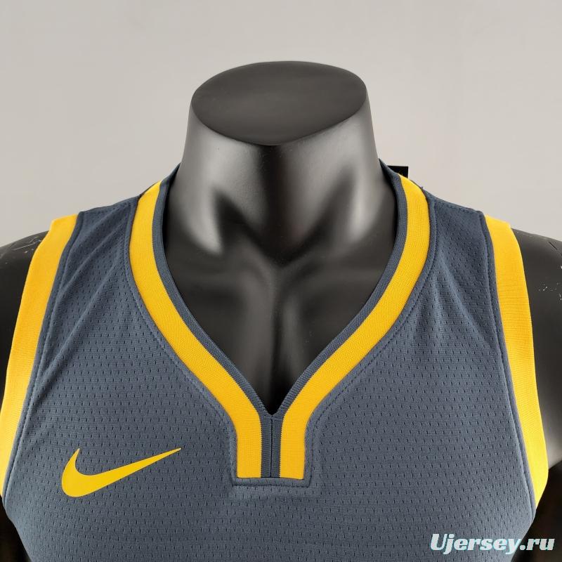 2018 DURANT #35 Golden State Warriors Grey NBA Jersey