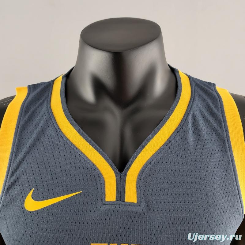2018 POOLE#3 Golden State Warriors Grey NBA Jersey