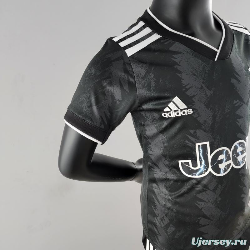 22/23 Kids Juventus Away SIZE16-28 Soccer Jersey