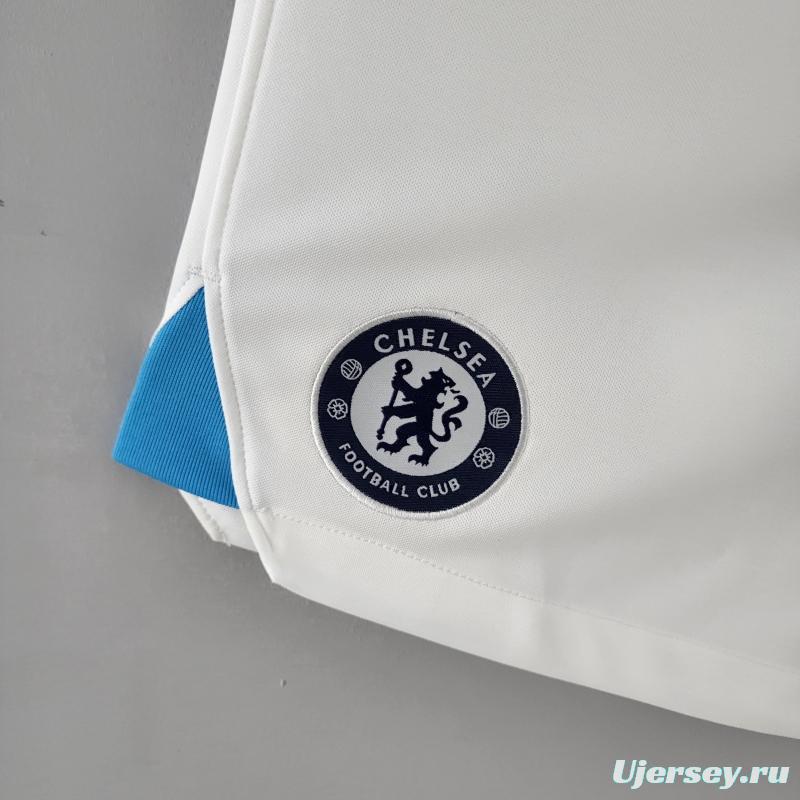 22/23 Chelsea White Shorts