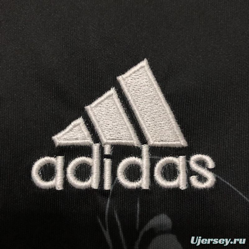 Retro 14/15 Real Madrid Third Dragon Black Soccer Jersey