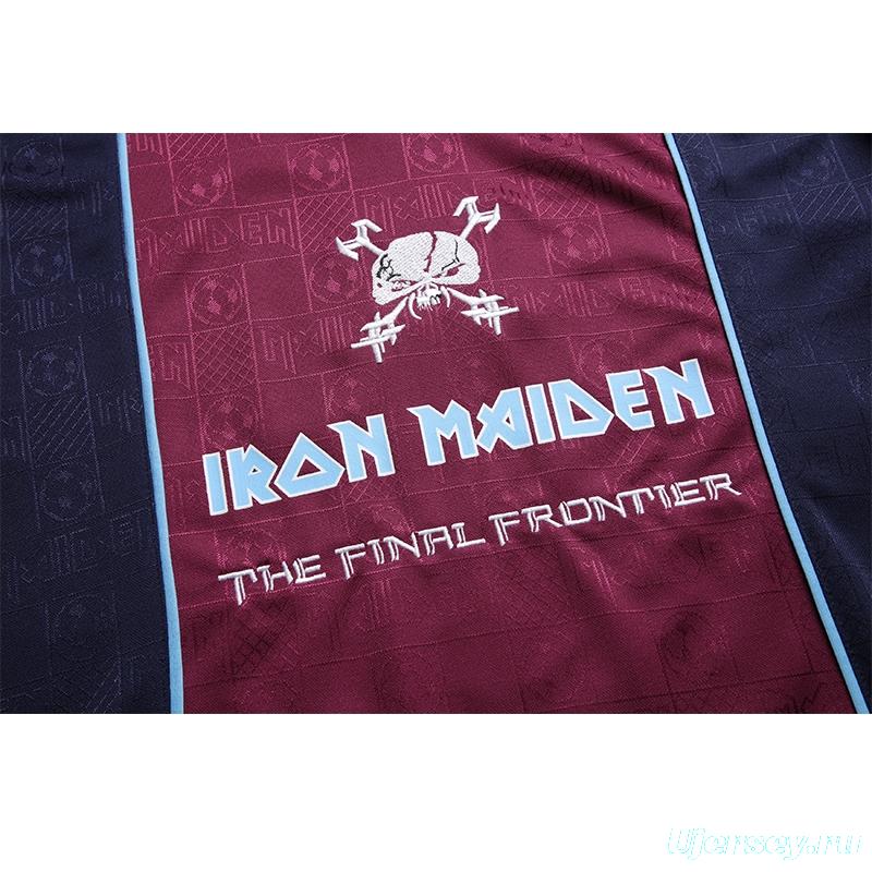 Retro 2011 West Ham United x Iron Maiden Away Jersey