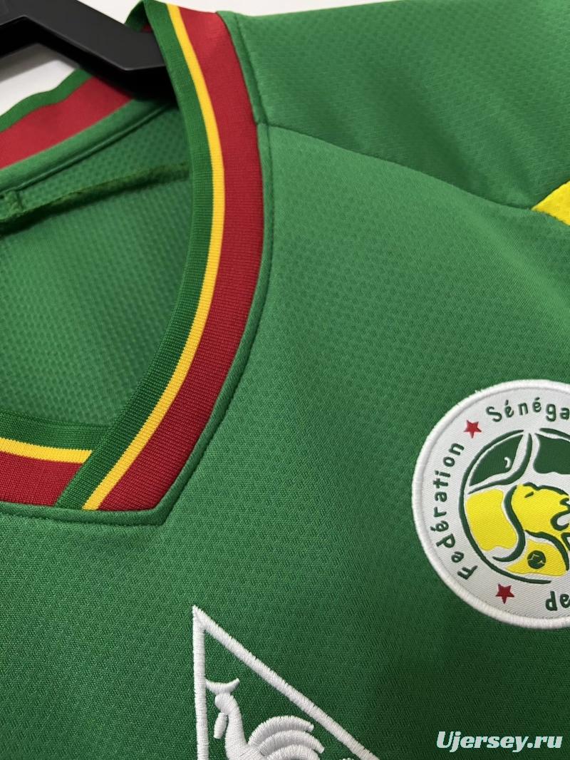 Retro 2002 Senegal Green Jersey