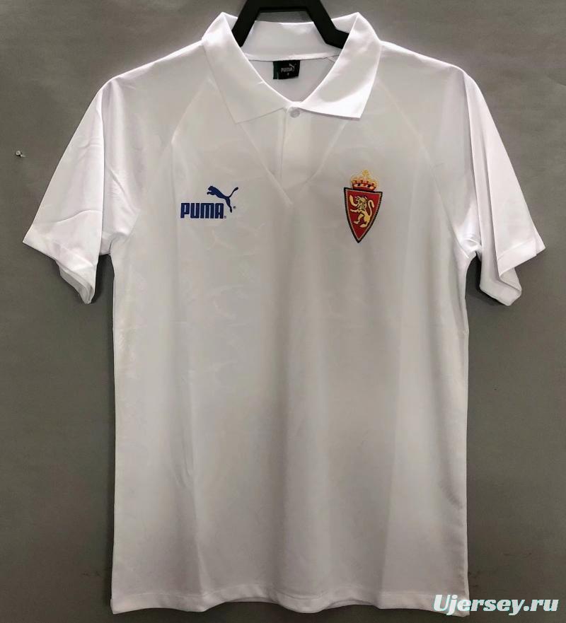 Retro 94/95 Zaragoza Home Soccer Jersey