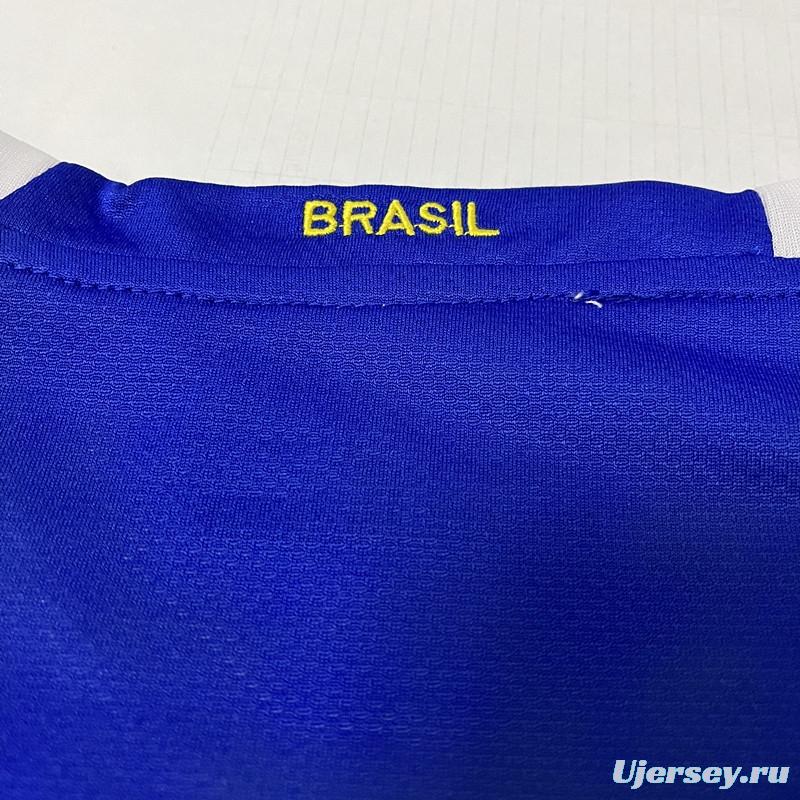 Retro 2006 Brazil Away Soccer Jersey