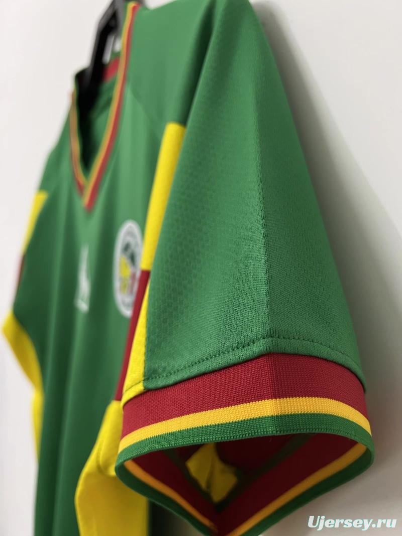 Retro 2002 Senegal Green Jersey