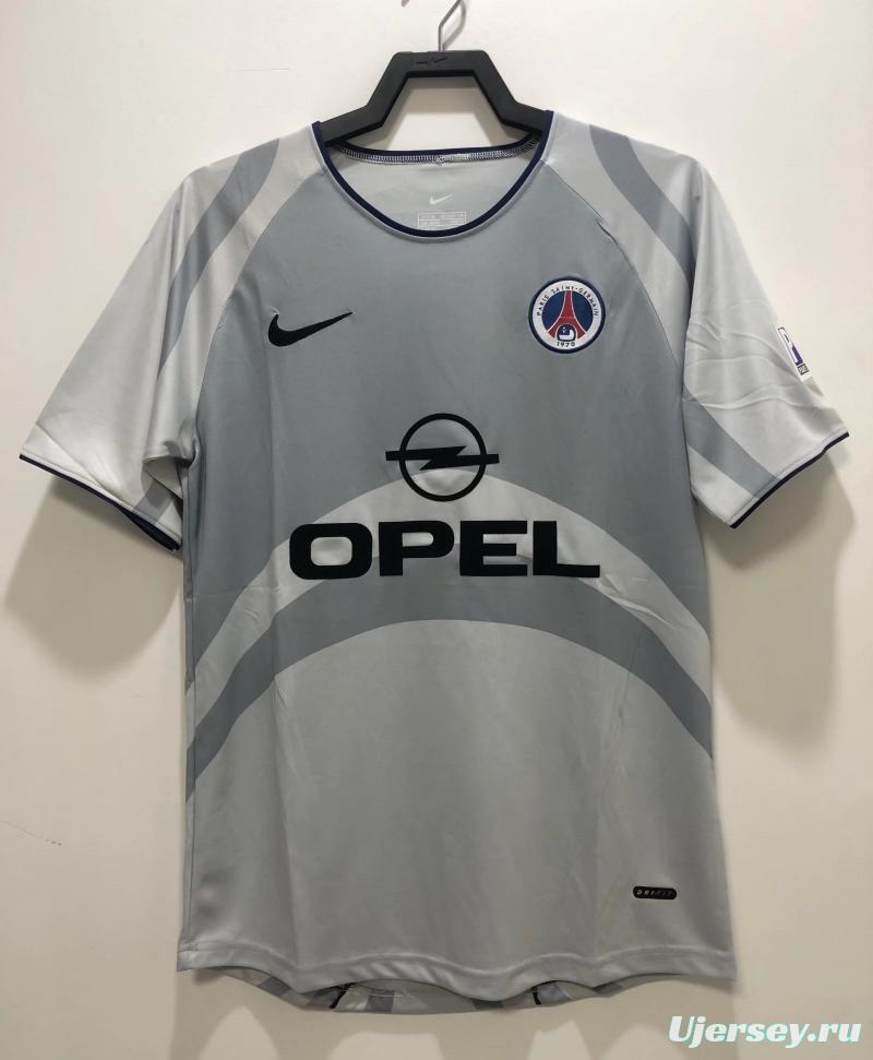 Retro 01/02 PSG Away Soccer Jersey