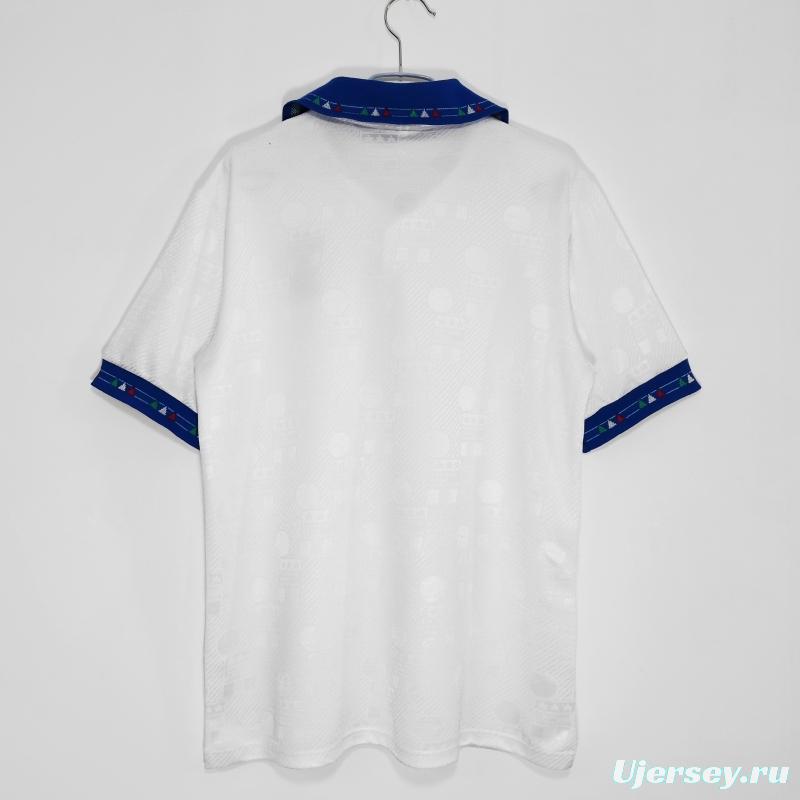 Retro 1994 Italy Away Soccer Jersey