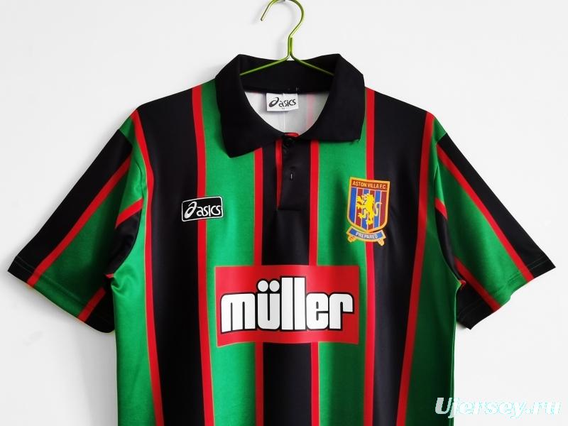 Retro 1993/95 Aston Villa Away Soccer Jersey