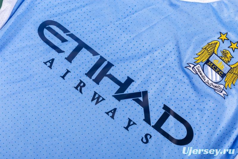 RETRO 11/12 Manchester City Home Soccer Jersey