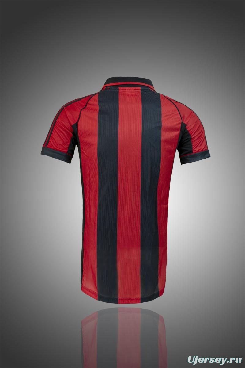 RETRO 98/00 AC Milan Home Soccer Jersey