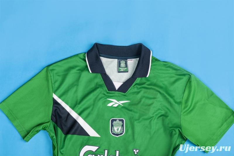 Retro 99/00 Liverpool Away Soccer Jersey