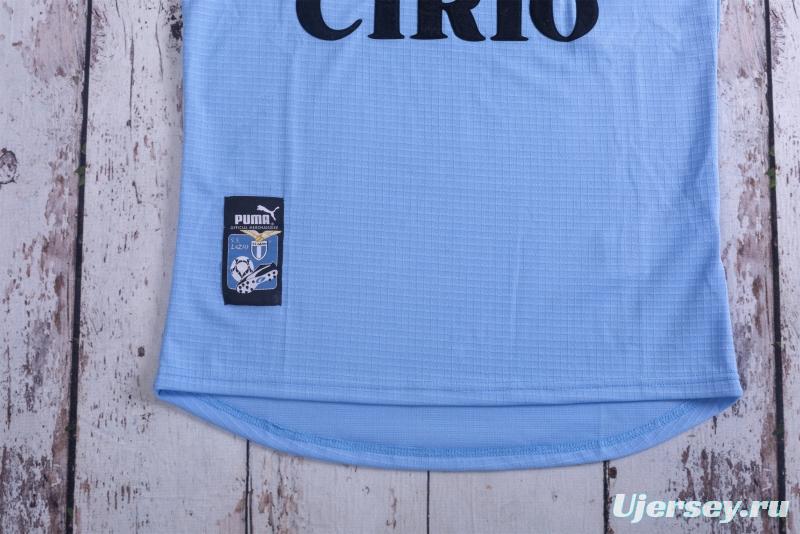 RETRO 98/00 Lazio Home Soccer Jersey