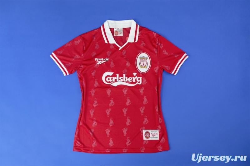 Retro 96/98 Liverpool Home Soccer Jersey