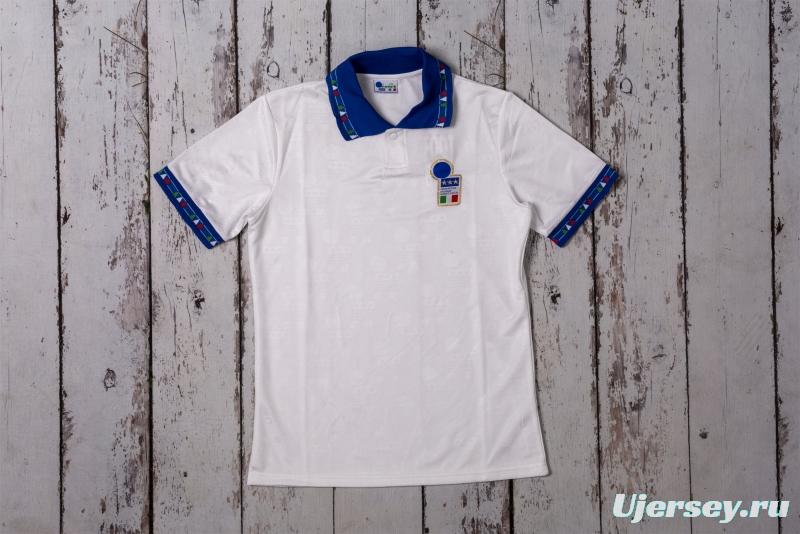 Retro 1994 Italy Away Soccer Jersey