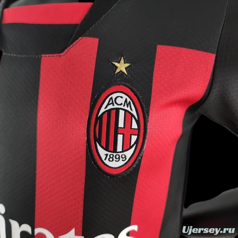 22/23 Kids AC Milan Home SIZE16-28 Soccer Jersey