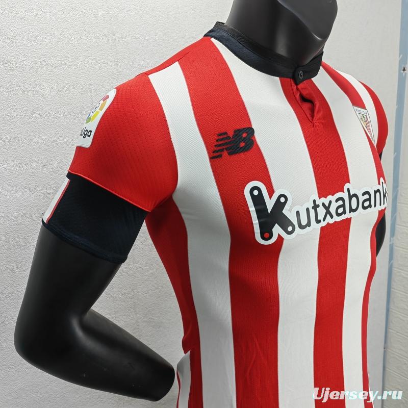 Player Version 22/23 Bilbao Athletic Home Soccer Jersey