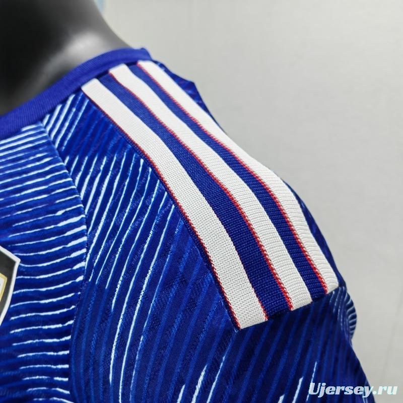 Player Version 2022 Japan Home Soccer Jersey