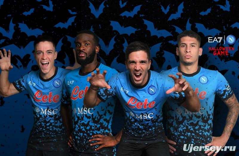 22/23 SSC Napoli EA7 Halloween Jersey