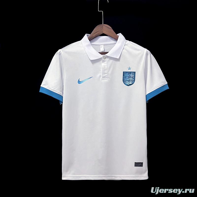 2022 England White Polo Shirts