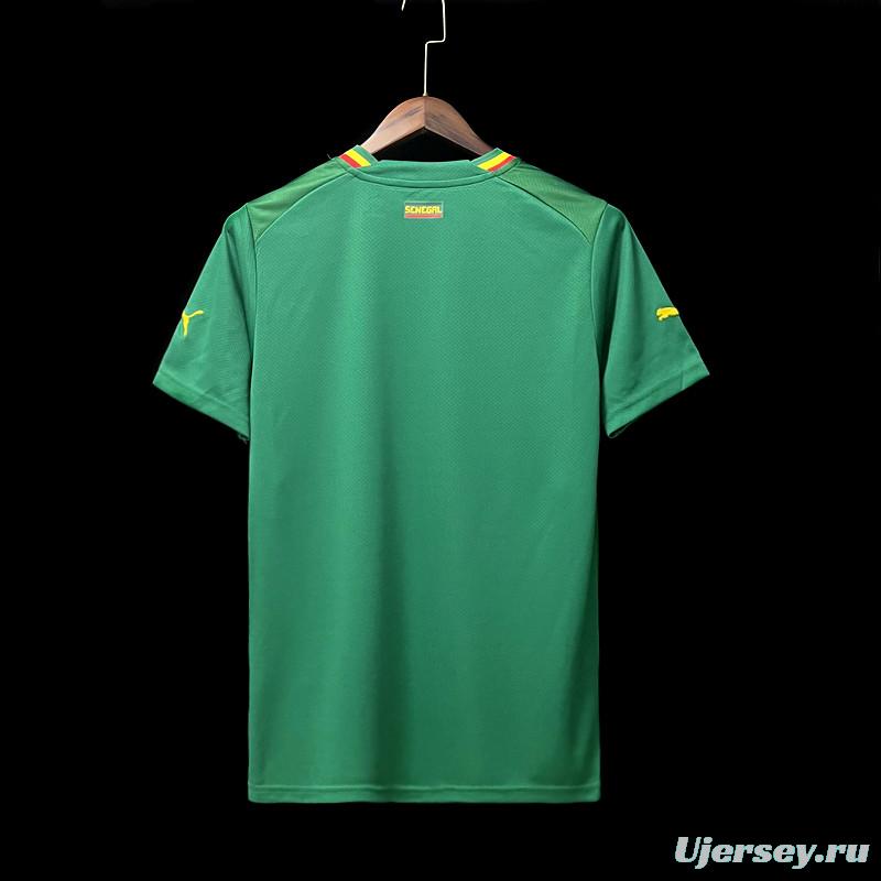 2022 Senegal Away Green Jersey