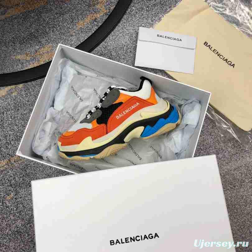 Men Balenciaga Triple-S Sneaker Orange