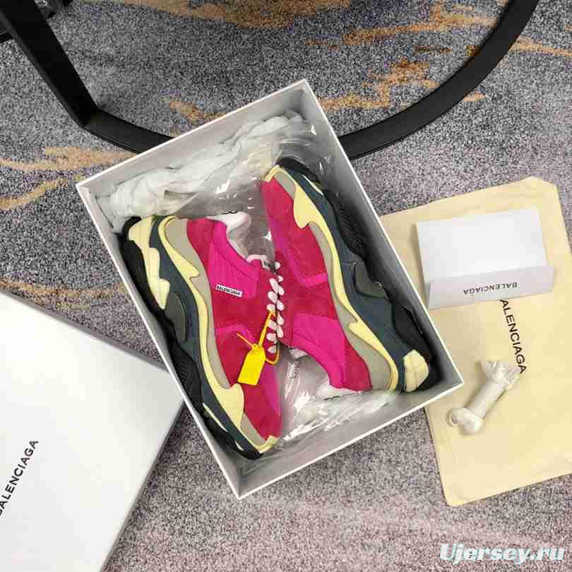 Men Balenciaga Triple-S 2 Purple Sneaker