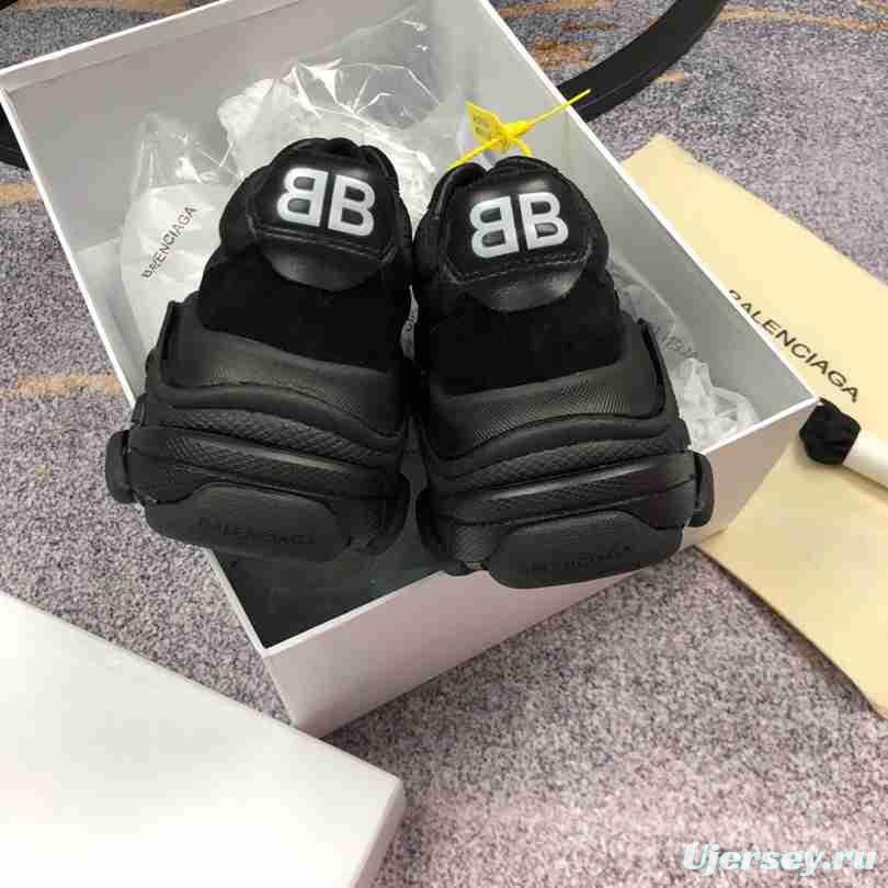 Men Balenciaga Triple-S 2 Sneaker Black