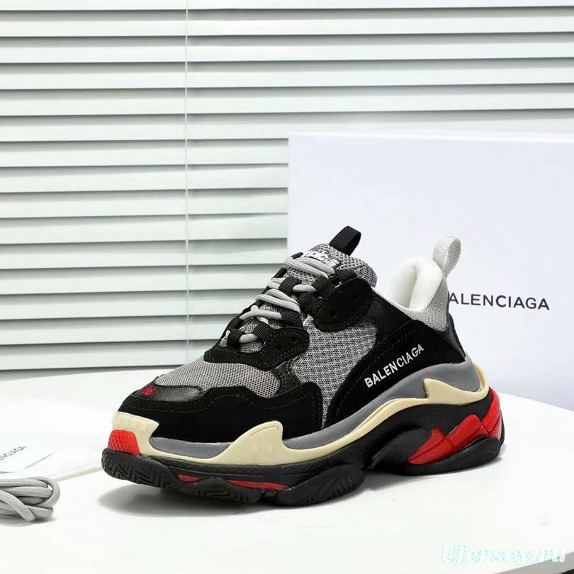 Men/Women Balenciaga Triple S MutiColor Clear Sole 3 Color Sneaker Item 6380340