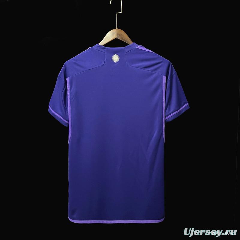 3 Stars 2022 Argentina Away Jersey
