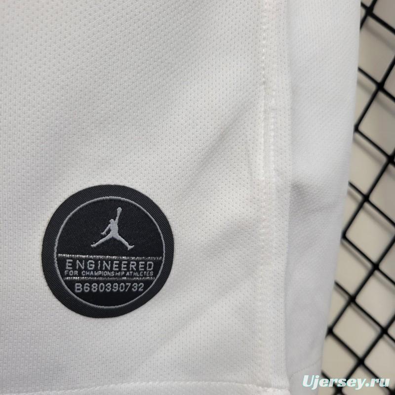 Retro Long Sleeve 18-19 PSG White Champions League Jersey