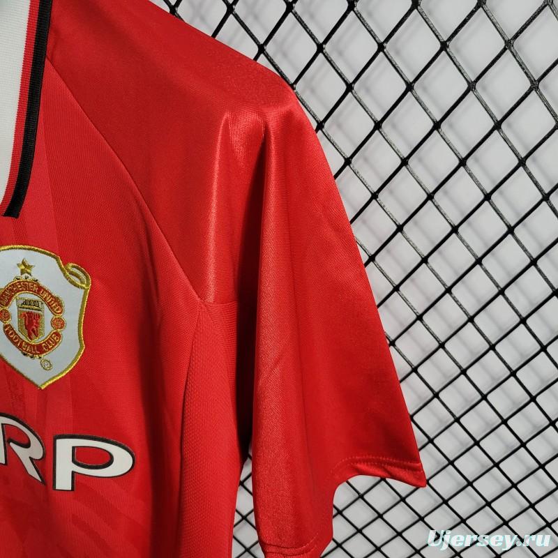 Retro 99/00 Manchester United Home Jersey