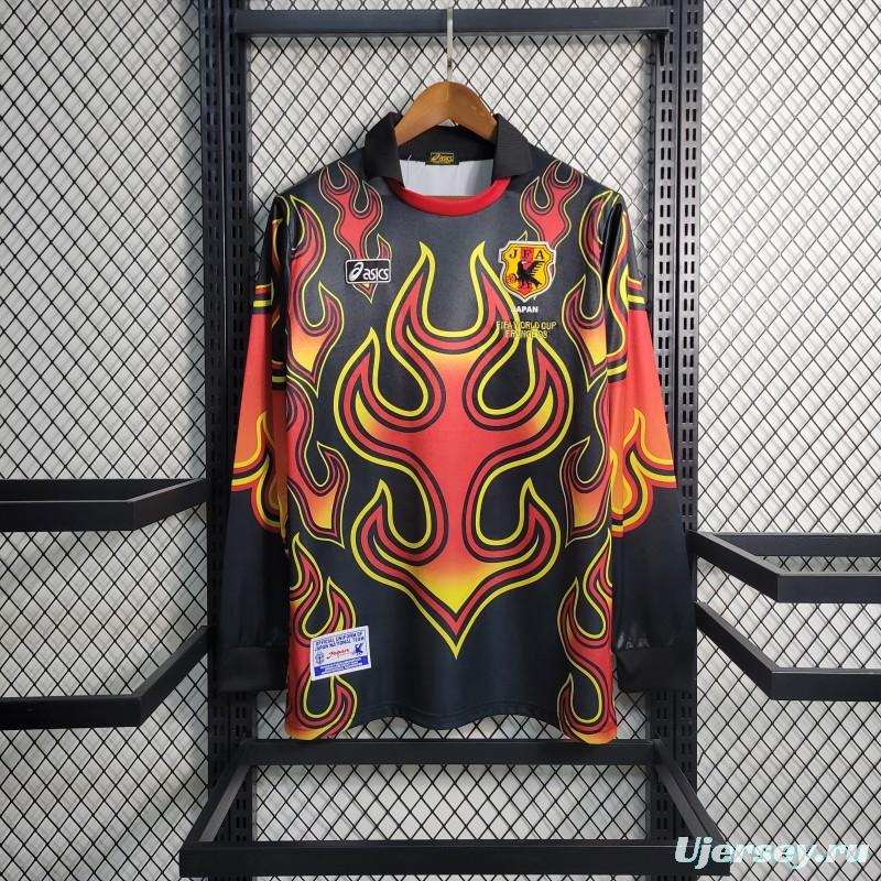 Retro 1998 Japan Goalkeeper Red Flame Jersey
