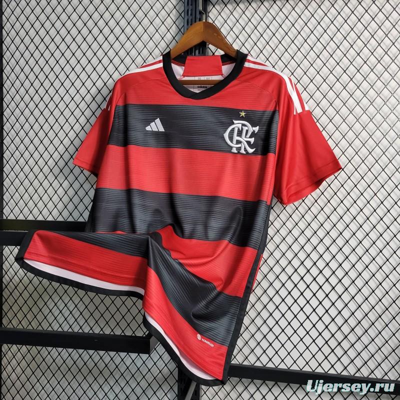 23-24 Flamengo Home Jersey