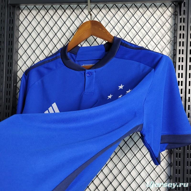 23-24 Cruzeiro Home Jersey