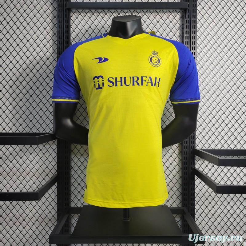 Player Version 23-24 Al-Nassr FC Home Jersey