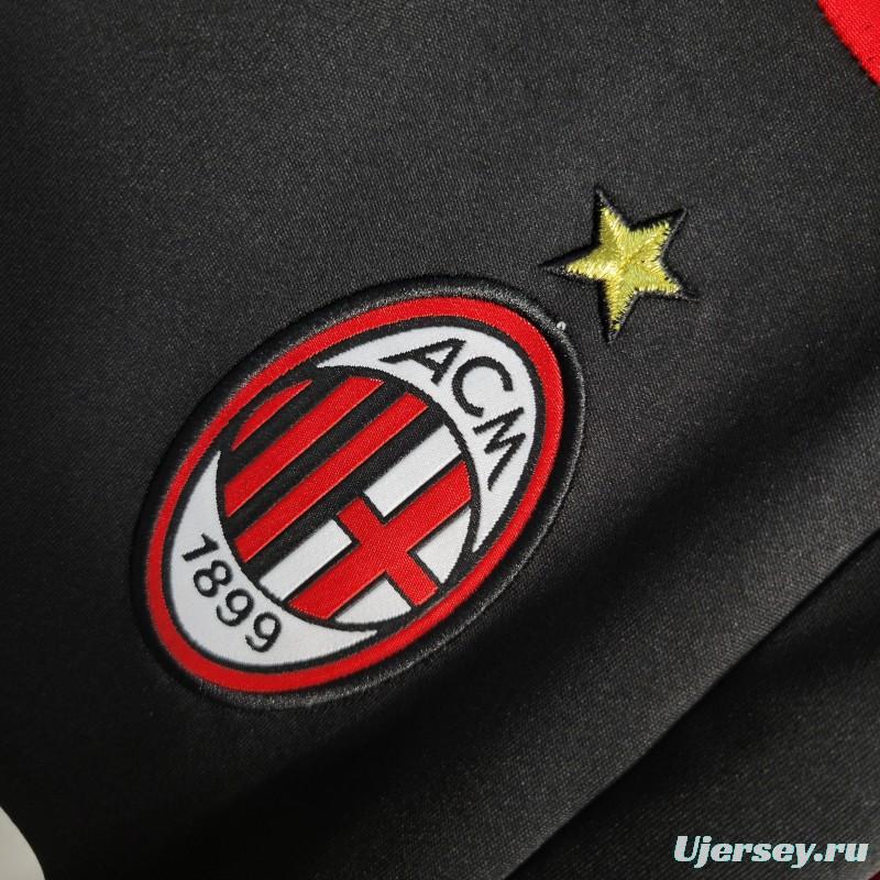 Retro 2007/08 AC Milan Third Black Jersey