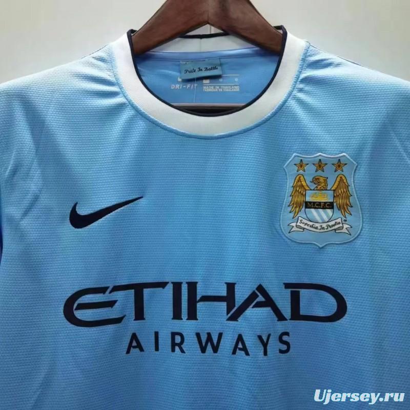 Retro 13/14 Manchester City Home Jersey