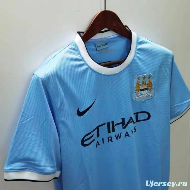 Retro 13/14 Manchester City Home Jersey