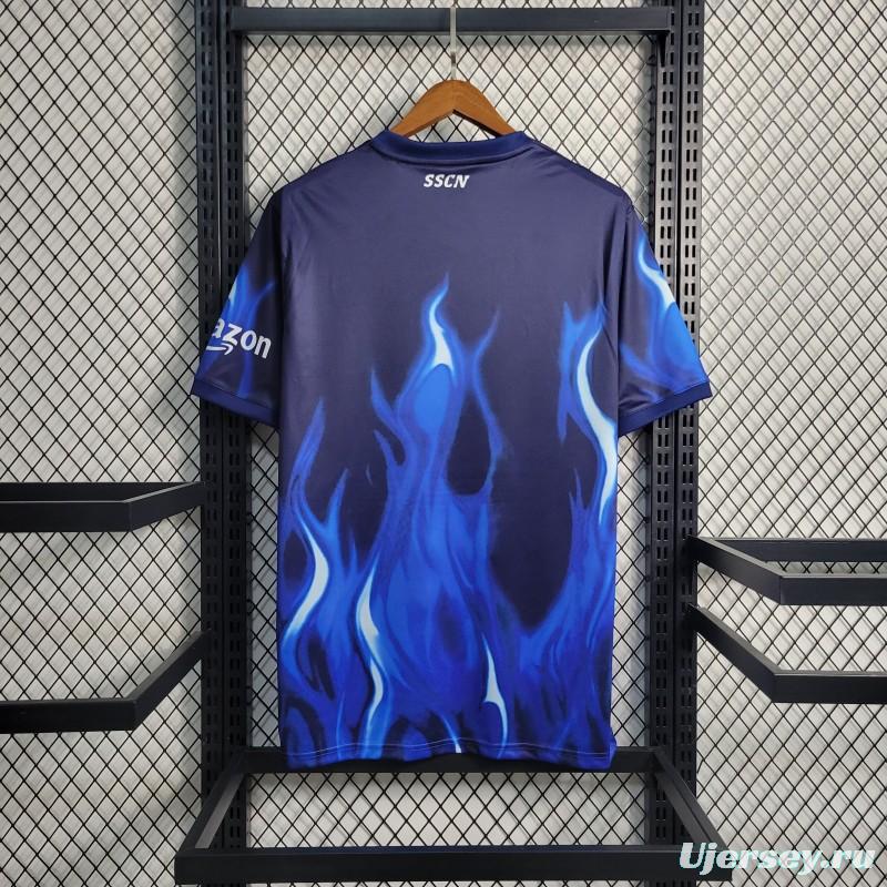 23-24 Napoli Flame Blue Jersey