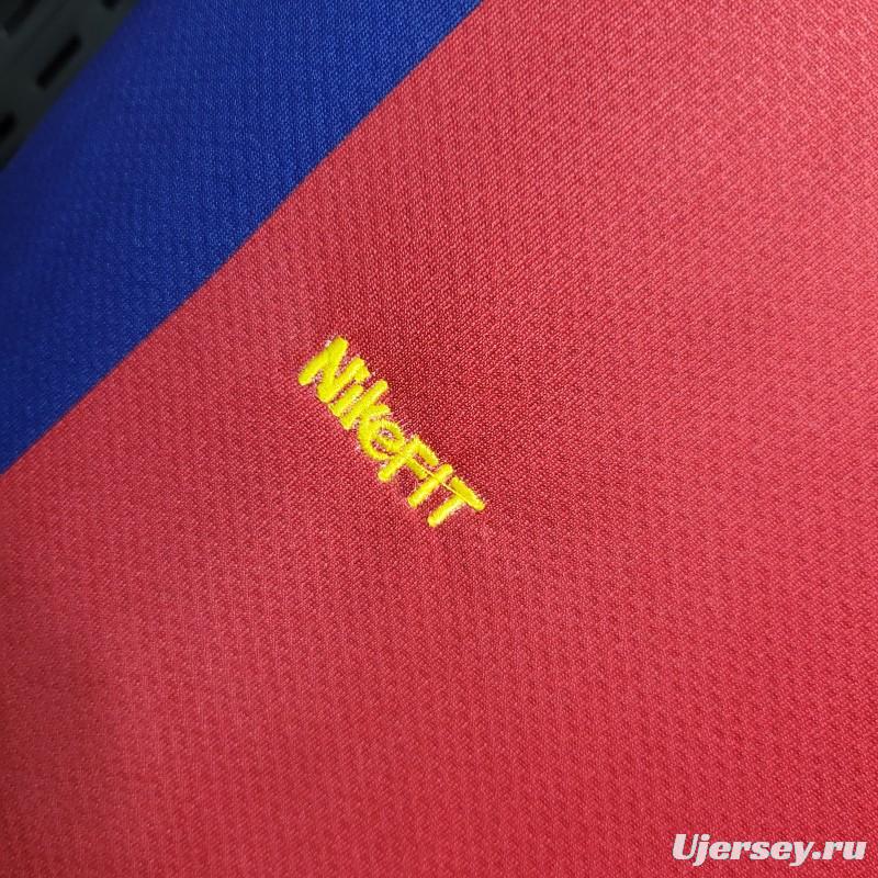 Retro 07-08 Barcelona Home Soccer Jersey