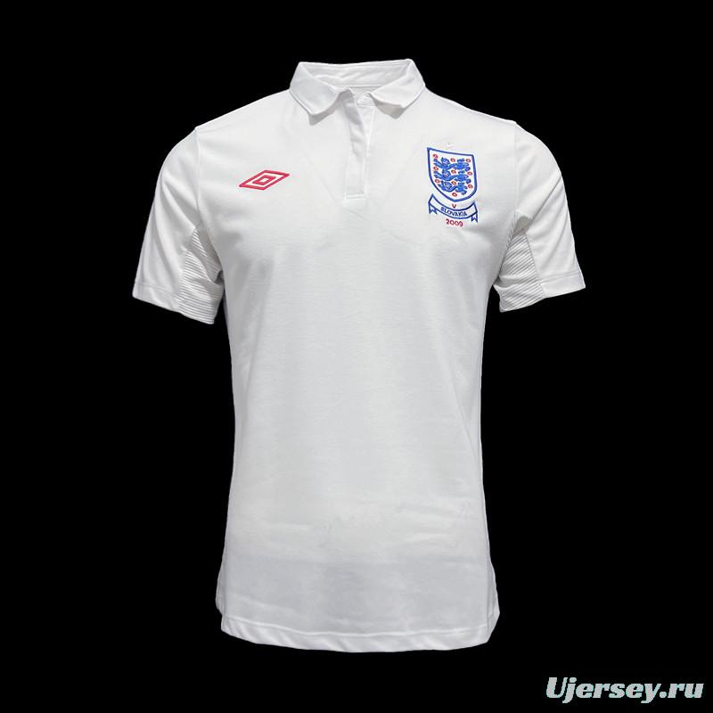 Retro 2010 England Home Soccer Jersey