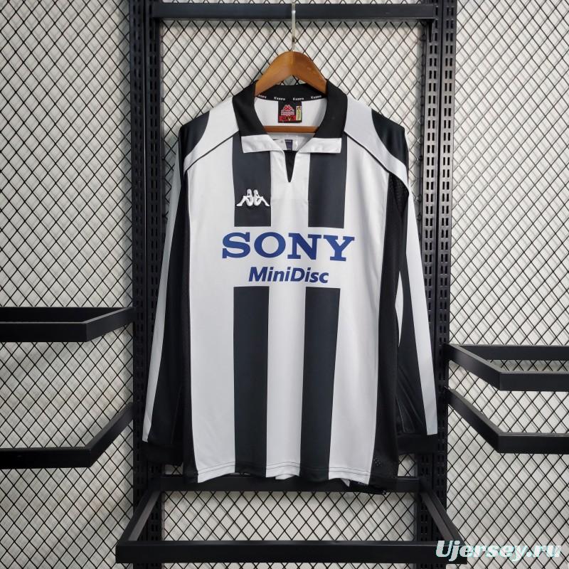 Retro Long Sleeve 1997-98 Juventus Home Jersey