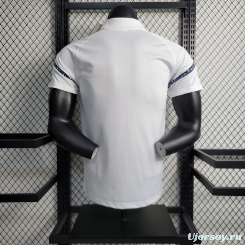 23-24 Olympique Marseille POLO White Jersey